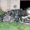 Das Auto kam an der A7-Brücke zwischen Steinheim und Finningen von der Straße ab. Der 85-jährige Fahrer starb noch an der Unfallstelle. 