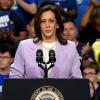 Kamala Harris bei einem Wahlkampfauftritt in Las Vegas.