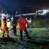 Ein Eurocity fuhr in Bad Endorf gegen einen Baum - verletzt wurde nach Angaben niemand.