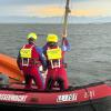 Wasserwacht rettet zehn Personen aus Seenot auf dem Ammersee.