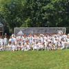 Knapp 100 Kinder trainierten eine Woche lang unter der Anleitung von fachkundigen Trainern beim Fußballcamp des Real Madrid. 