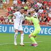 Möchte auch im DFB-Pokal gegen Kaiserslautern ins Schwarze treffen: FCI-Angreifer Pascal Testroet (links).