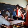 Unterrichtsstunde in einer Schule in Wiesbaden im Jahr 1965. (Archivfoto)