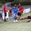 Dominic Robinson (rechts) und die Landesliga-Kicker des TSV Aindling zeigten in Olching ein ganz anderes Gesicht als gegen Illertissen (im Bild) und holten den nächsten Dreier.