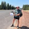 Der Landsberger Stephan Krebs wandert den Pacific Crest Trail in den USA. Weit mehr als 3000 Kilometer hat er bislang zu Fuß zurückgelegt. In die Zivilisation gelangt der 60-Jährige als Tramper. 