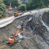 Die Arlbergstraße wurde in einem Unwetter schwer beschädigt. (Foto: Archiv)