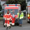 In der Kerschensteiner Straße gab es am Montagabend in Nördlingen ein großes Feuerwehraufgebot.