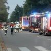 In der Kerschensteiner Straße gab es am Montagabend in Nördlingen ein großes Feuerwehraufgebot.