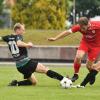 Für Gundelfingens Janik Noller (links) ist ein Comeback im Nachholspiel am Mittwoch gegen den TSV Jetzendorf nicht möglich. 