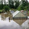 Durch das heftige Hochwasser ist in Günzburg großer Schaden entstanden. 