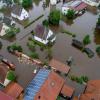 Der Markt Dinkelscherben war selbst von der Flut stark betroffen.