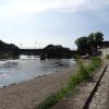 Die Baustraße am linken Ufer der Donau, also entlang des Alten Hafens, bleibt für das Projekt „City River“ erhalten.