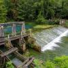 Türkisfarben schimmert das Wasser in der Quelle des Flusses Blau, dem Blautopf. Dort tritt aus einem weitverzweigten Höhlensystem unter der schwäbischen Alb das Wasser zutage. Bis voraussichtlich 2028 ist die Touristenattraktion wegen Bauarbeiten für Besucher gesperrt. 