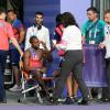 Auch US-Sprinter Noah Lyles hatte in Paris mit einer Corona-Infektion zu kämpfen.