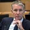 Die Thüringer AfD-Spitze um Björn Höcke scheiterte mit einer Klage gegen den Verfassungsschutzbericht 2021. (Archivbild)