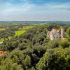 Die Mindelburg thront über der Stadt. Sie hatte großen Einfluss auf die Entwicklung Mindelheims.