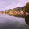 Der Schliersee mit dem gleichnamigen Ort liegen auf der Route.