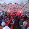 Blick ins Festzelt beim Sommerfest der Sportvereinigung Deuringen.