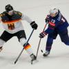 Bei der WM in Tschechien gelang Gaudreau ein Tor beim 6:1-Sieg der USA gegen Deutschland.