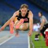 Max Heß landete beim Leichtathletik-Meeting in Rom auf dem zweiten Rang.