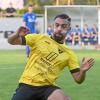 Das Nachsehen hatten Aivin Emini und der TSV Gersthofen im Spitzenspiel beim TSV Hollenbach.