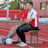 SV Mering - FC Bad Wörishofen  (rot - schwarz)
Sascha Mölders und Dominik Sammer  -   -  - 