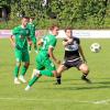 Nördlingens zweite Garde (hier in Grün im Spiel gegen Meitingen, rechts Kilian Reichert, links neben ihm Jan Mielich) bekommt es mit dem VfR Neuburg zu tun, dessen Saisonstart mehr als holprig gelaufen ist.