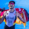 Max Gelhaar hat Silber im Triathlon gewonnen.