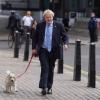 Boris Johnson zeigte sich häufig mit Hund Dilyn. (Archivbild)