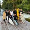 Mitglieder des Augsburger Vereins Surffreunde lassen sich derzeit als Rettungsschwimmer und Wellenwärter ausbilden.