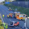 Ein Unfall hat sich am Dienstagabend auf der Autobahn A8 in Fahrtrichtung München kurz vor der Ausfahrt Odelzhausen ereignet. 