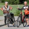 Nur selten machen Helga und Theo Leyer einen gemeinsamen Ausflug, obwohl beide regelmäßig E-Bike fahren.