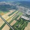 Auf dieser Fläche im Süden Augsburgs soll das neue Viertel Haunstetten-Südwest entstehen.