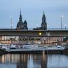 Die Carolabrücke ist eine von vier Brücken über die Elbe in der Dresdner Innenstadt.