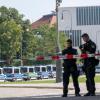 Großeinsatz vor dem NS-Dokumentationszentrum in München. (Archivbild)