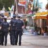 Hohe Polizeipräsenz gehört auf der Wiesn zum Sicherheitskonzept. (Archivfoto)