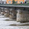 In Passau gibt es nun wegen der Unwetter und des Hochwassers Sperrungen in der Altstadt. (Foto-aktuell vom 14.09)