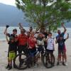 Insgesamt rund 300 Kilometer kamen bei der DAV Mountainbiketour an den Gardasee zusammen.