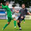 Trainer unter sich: Christoph Hollinger (rechts) verlor mit dem FC Ehekirchen gegen den FC Gundelfingen um Vorgänger Simon Schröttle mit 0:3.