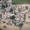 Ganze Gebiete stehen unter Wasser. Auch die Stadt Bohumín in Tschechien leidet unter dem Jahrhunderthochwasser.