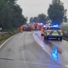 Neben der Feuerwehr Donaualtheim waren mehrere Rettungswägen, die Polizei und ein Rettungshubschrauber im Einsatz.