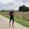 Triathletin Astrid Werner bereitet sich an den Wochenenden in Rinnenthal auf die Triathlon-WM vor.