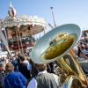 Stadtspitze, Festleitung und Beschicker machen sich vor dem Start der Wiesn 2024 ein Bild.