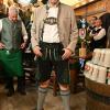 Zum ersten Mal in Lederhosen: Bayerns Ministerpräsident Markus Söder (CSU).