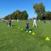 Trainingseinheit bei Kaiserwetter.