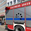 Eine Rauchentwicklung in der Maximilianstraße am Samstag hat einen Feuerwehr-Einsatz ausgelöst. 