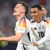 Florian Wirtz (l) und Jamal Musiala haben nach Ansicht von DFB-Sportdirektor Rudi Völler eine goldene Zukunft vor sich.