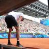 Auch beim Viertelfinal-Aus bei Olympia plagten Alexander Zverev gesundheitliche Probleme.