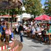 Auf dem Parkplatz der Firma Segmüller war viel Platz für die zahlreichen Attraktionen des Herbstmarktes.