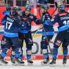 Jubel beim ERC Ingolstadt: Die Panther besiegten die Straubing Tigers im bayerischen Derby mit 5:2. 